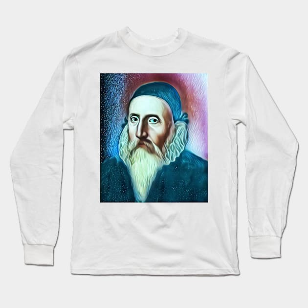 John Dee Portrait | John Dee Artwork 6 Long Sleeve T-Shirt by JustLit